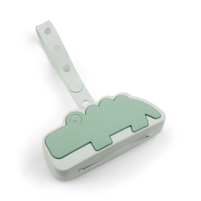 Silicone Pacifier Pouch – Hygienic Holder with Zipper & Clip for On-the-Go Use