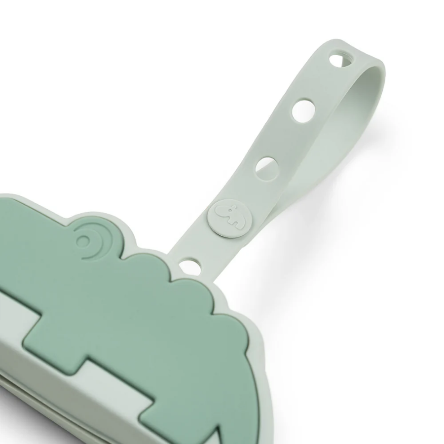 Silicone Pacifier Pouch – Hygienic Holder with Zipper & Clip for On-the-Go Use