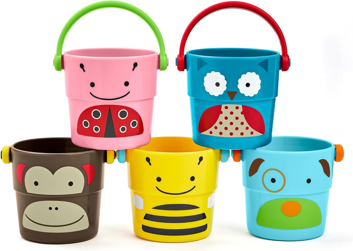 Zoo Stack & Pour Buckets