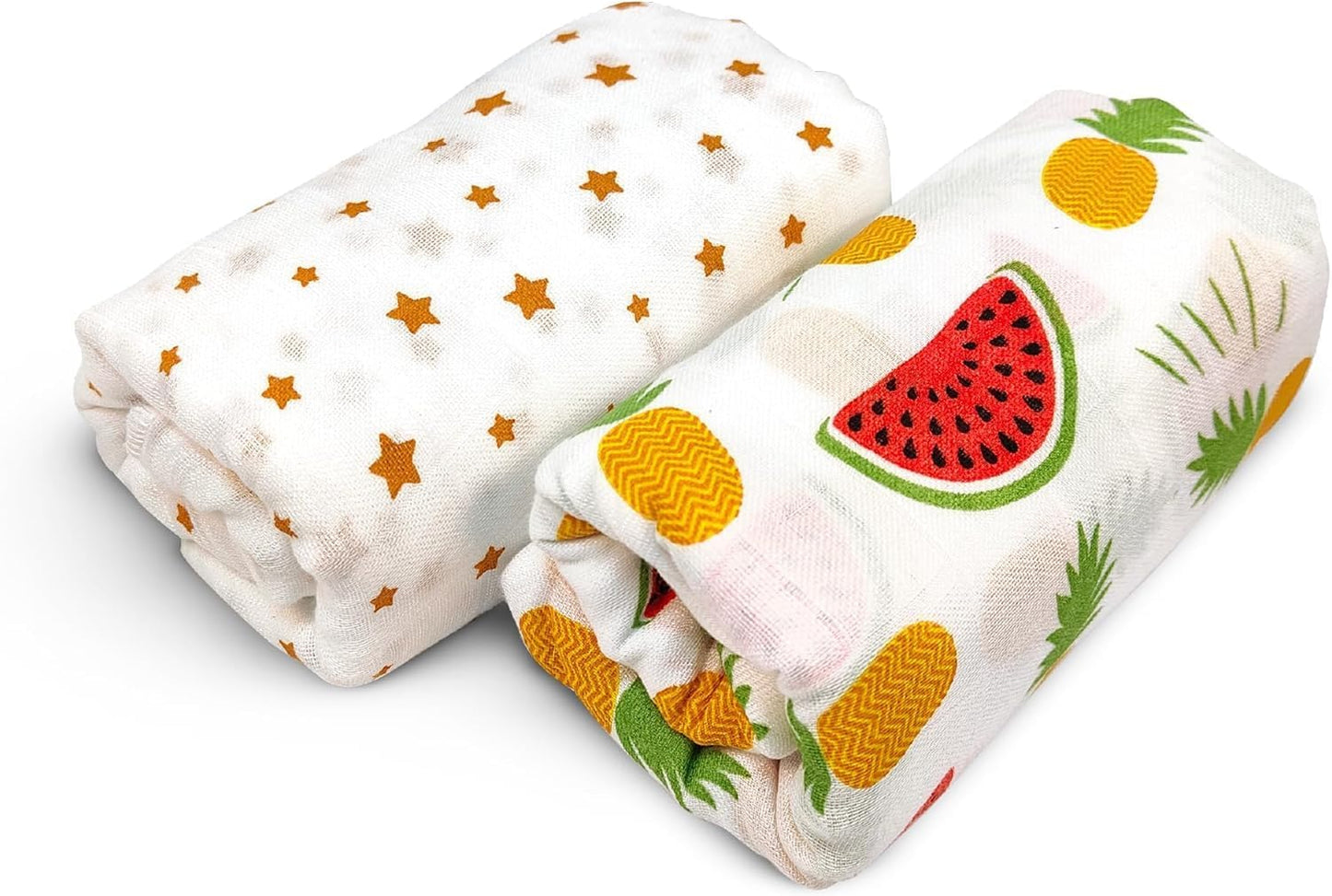 Whale Swaddle Wrap - Pack of 2 | Super Ultra Soft Cotton Malmal Baby Swaddle Cloth | Soft Pure Cotton Sheets Baby Wrap Set for New Born Babies | New Born Swaddles