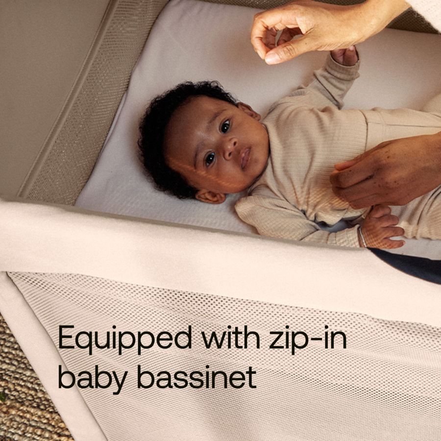 Stardust Compact And Modern Travel Crib