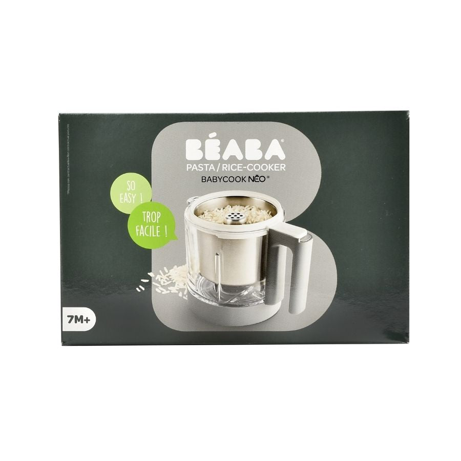 سلة أرز نيو باستا من بيبي كوك شفافة متعددة الألوان