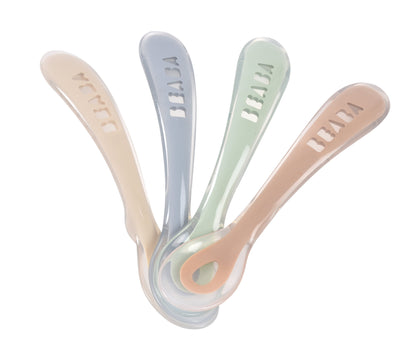 Set of 4 Second Age Silicone Spoons Set