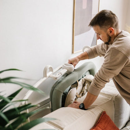 كرسي هزاز للأعلى والأسفل مع عشب البحر