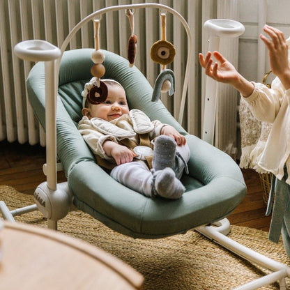 كرسي هزاز للأعلى والأسفل مع عشب البحر