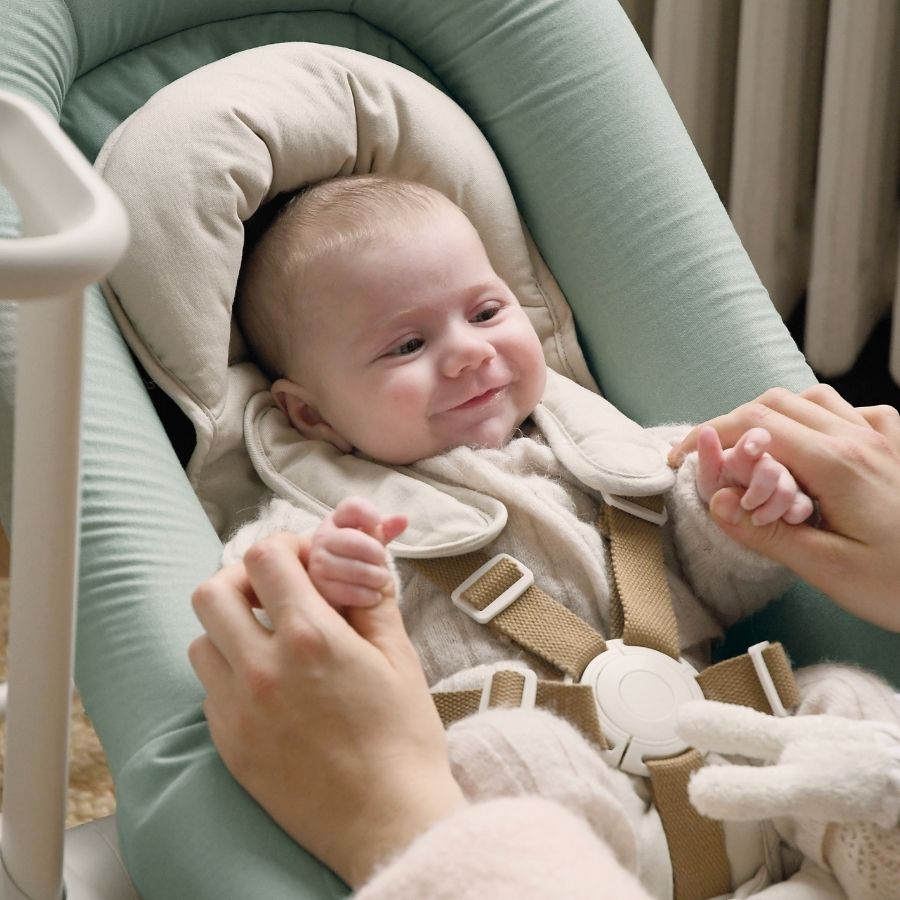 كرسي هزاز للأعلى والأسفل مع عشب البحر