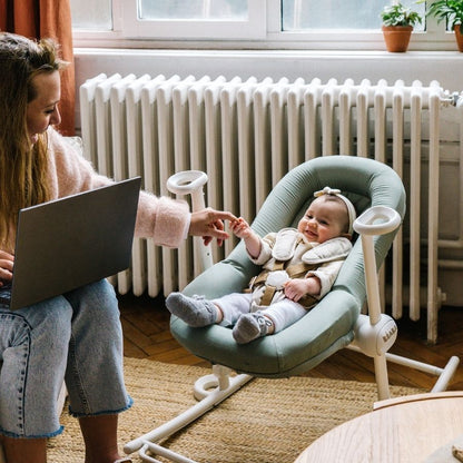 كرسي هزاز للأعلى والأسفل مع عشب البحر