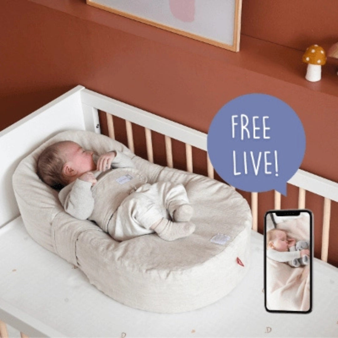 Beaba Baby 2T Video Baby Monitor Zen Premium White