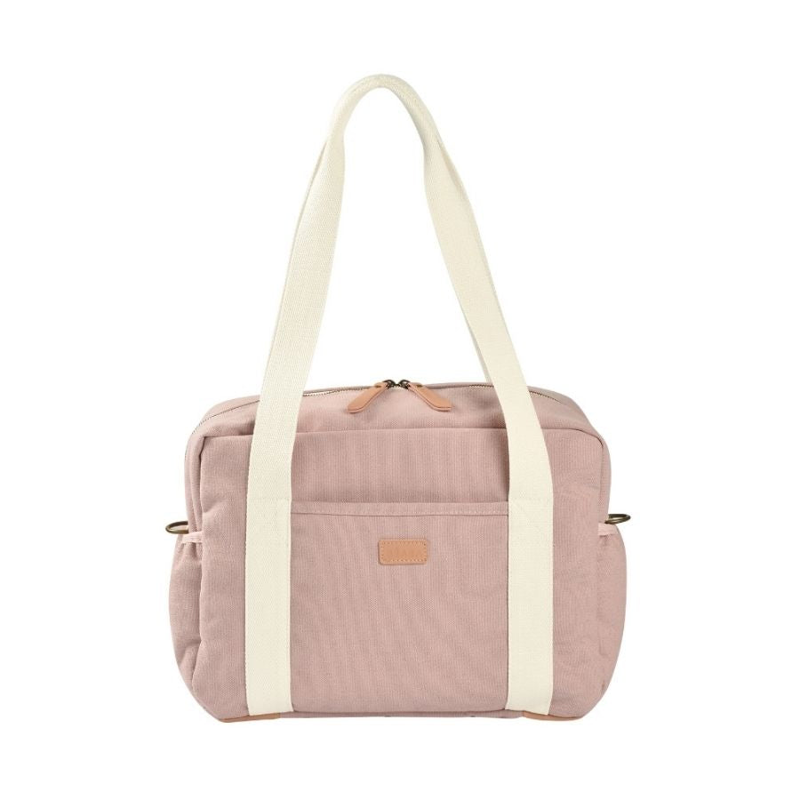 حقيبة تغيير باريس وردية باهتة