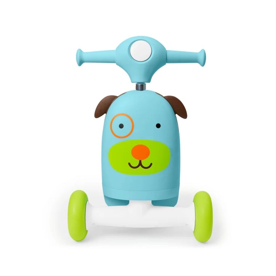 Skip Hop Zoo Ride-On Toy for Kids - Push-and-Ride Animal Walker Durable Toddler