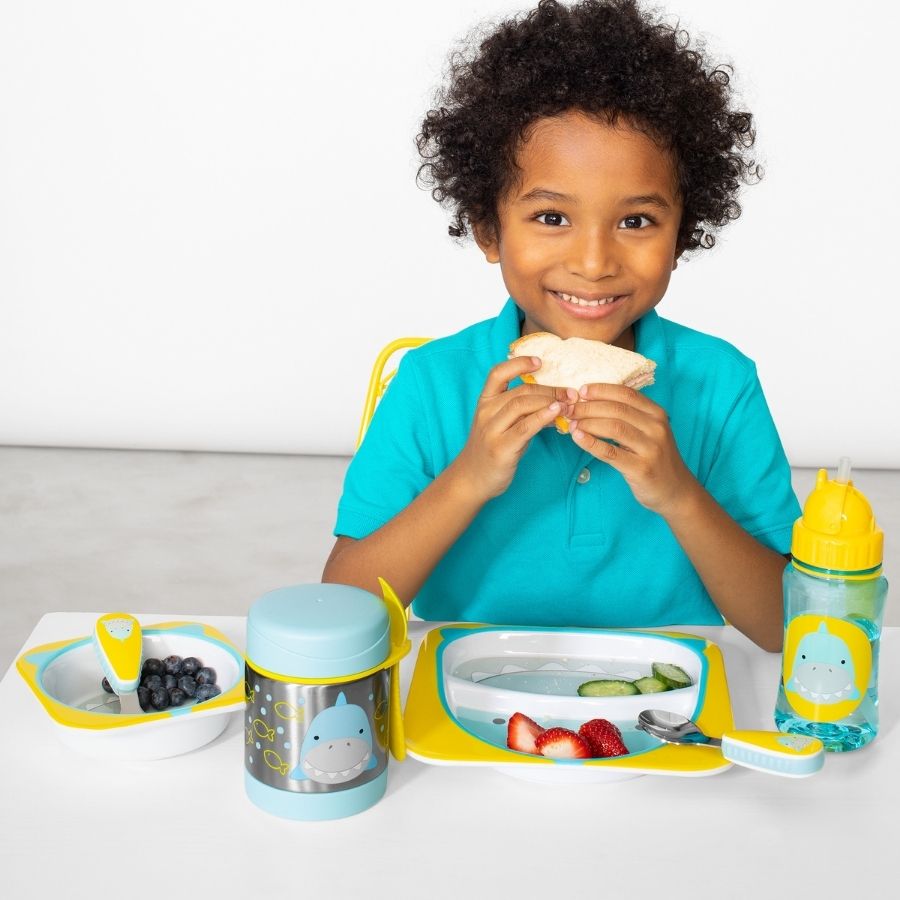 Zoo Food Jar Collection — Reusable Kids Food Storage Jars for Baby Feeding