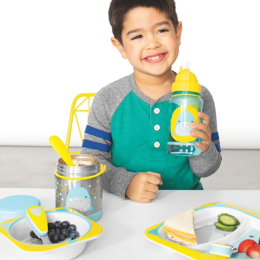 Zoo Food Jar Collection — Reusable Kids Food Storage Jars for Baby Feeding