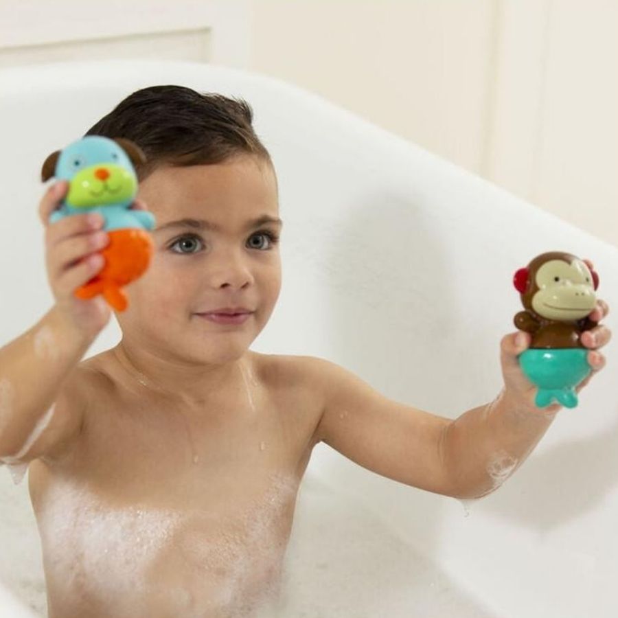 Skip Hop Zoo Mix & Match Flippers Monkey Dog