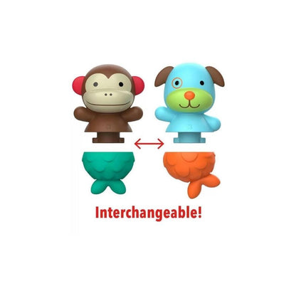 Skip Hop Zoo Mix & Match Flippers Monkey Dog