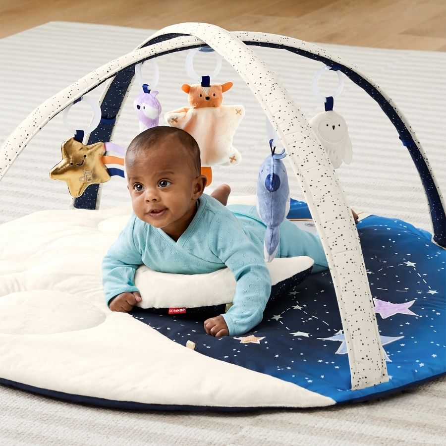 Garden Oasis Celestial Dreams Silver Lining Cloud Activity Gym for Babies