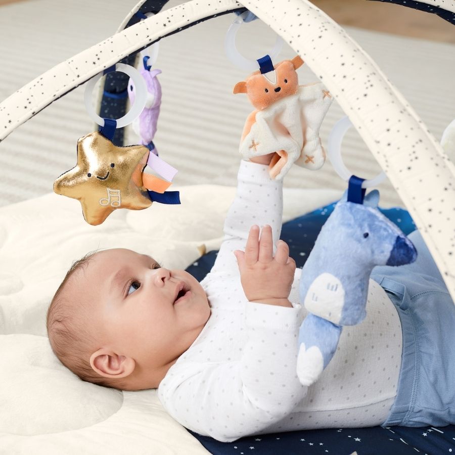 Garden Oasis Celestial Dreams Silver Lining Cloud Activity Gym for Babies