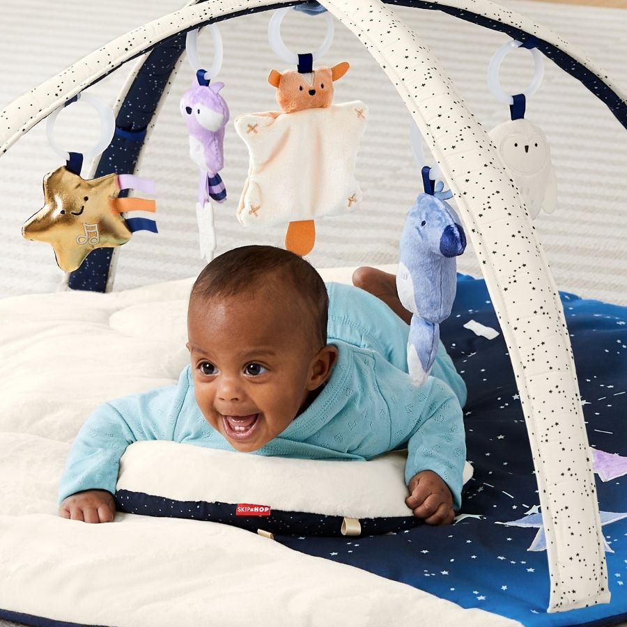 Garden Oasis Celestial Dreams Silver Lining Cloud Activity Gym for Babies