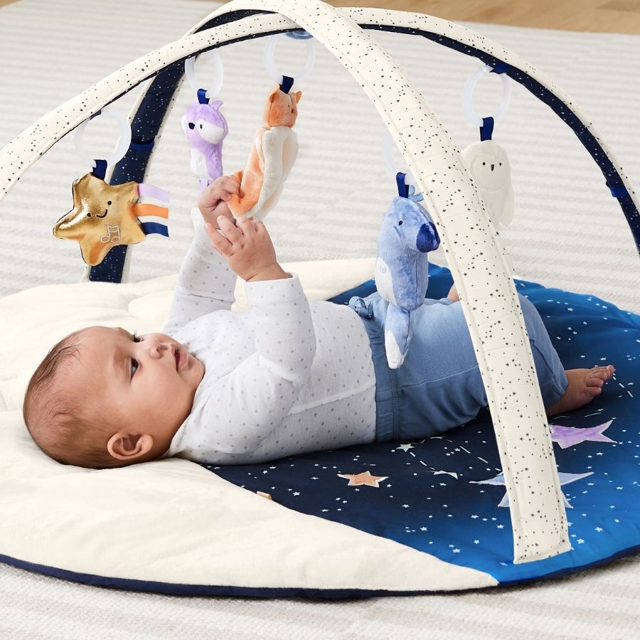 Garden Oasis Celestial Dreams Silver Lining Cloud Activity Gym for Babies
