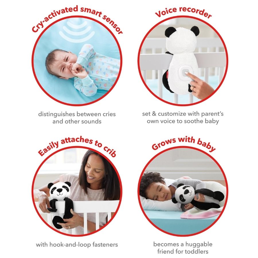 Skip Hop Cry Activated Soother Panda