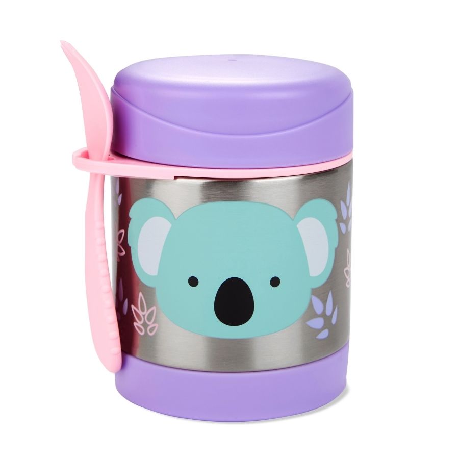 Spark Style and Zoo Food Jar Kids Insulated Lunch Container Portable Thermos