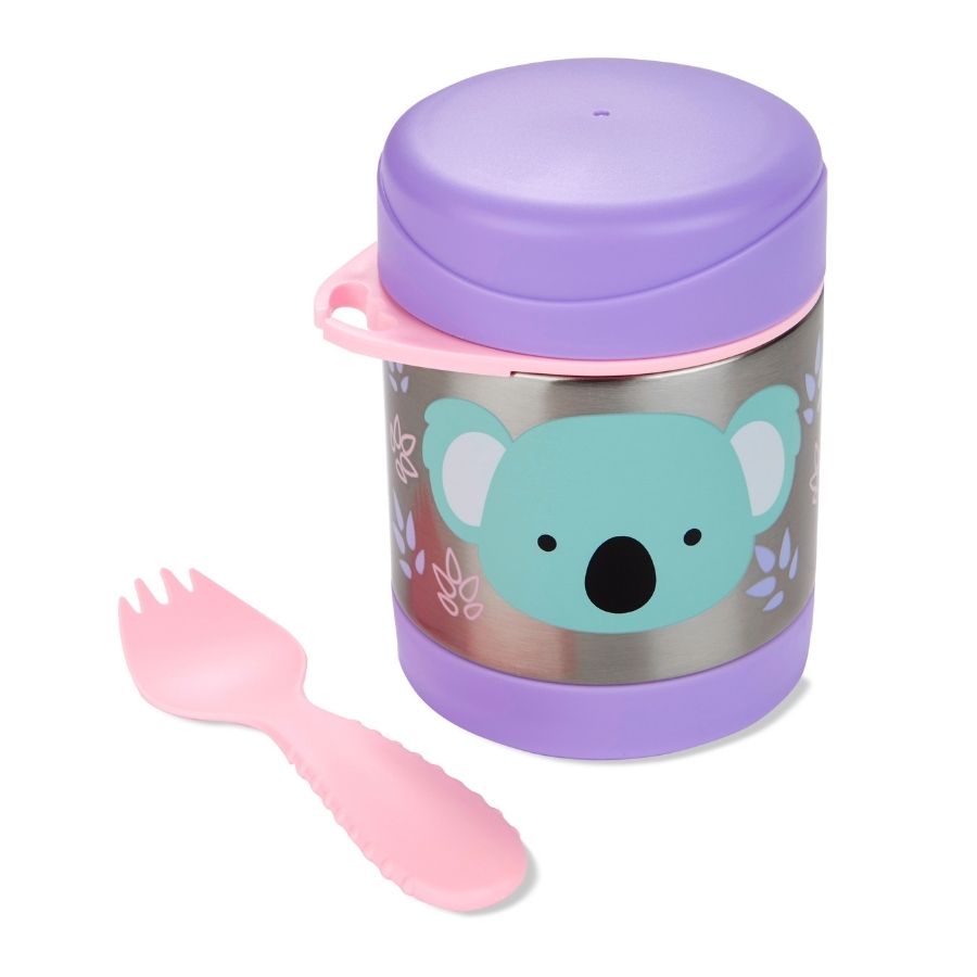 Spark Style and Zoo Food Jar Kids Insulated Lunch Container Portable Thermos
