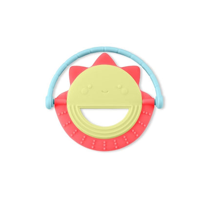 Skip Hop Silver Lining Cloud Teethe & Play Toy Sun Light Blue Orange