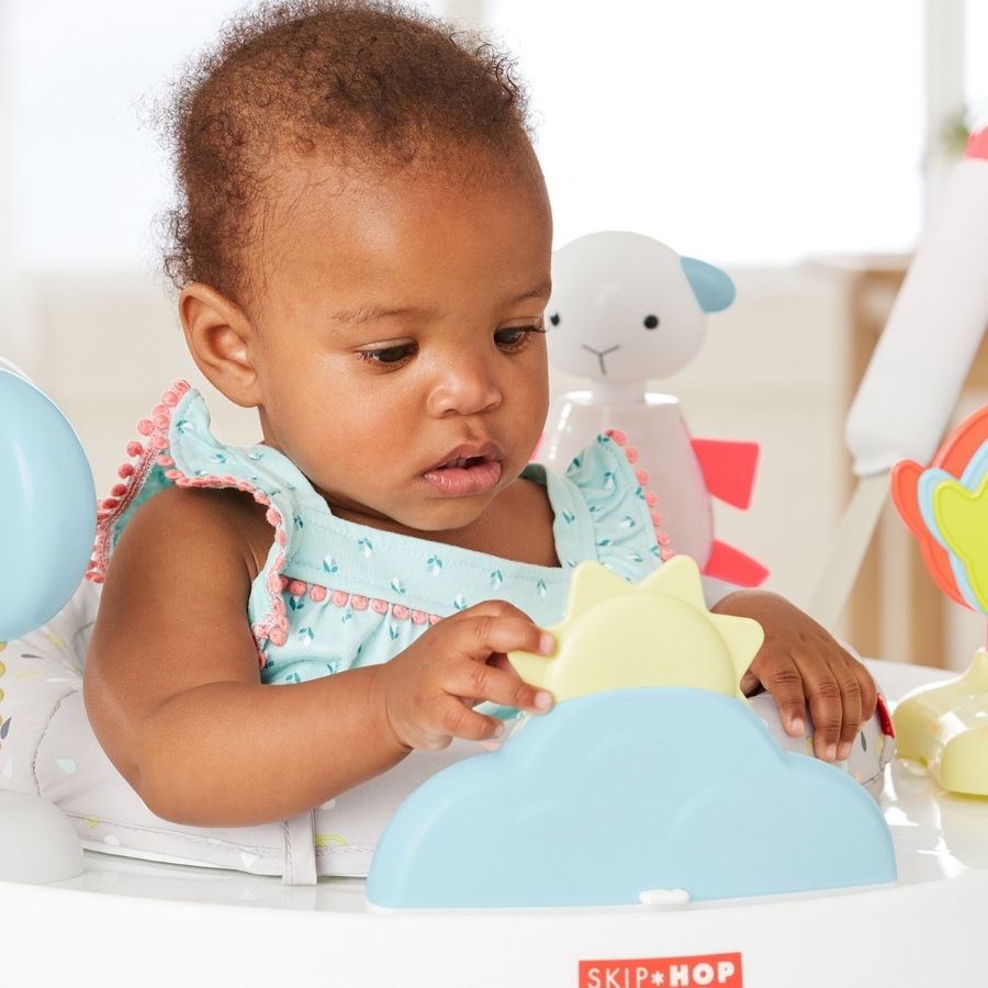 Explore & More Jumpscape Foldaway Jumper & Silver Lining Cloud Play & Fold Jumper