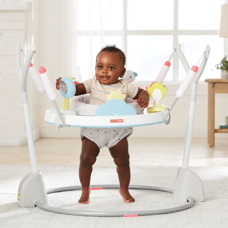 Explore & More Jumpscape Foldaway Jumper & Silver Lining Cloud Play & Fold Jumper