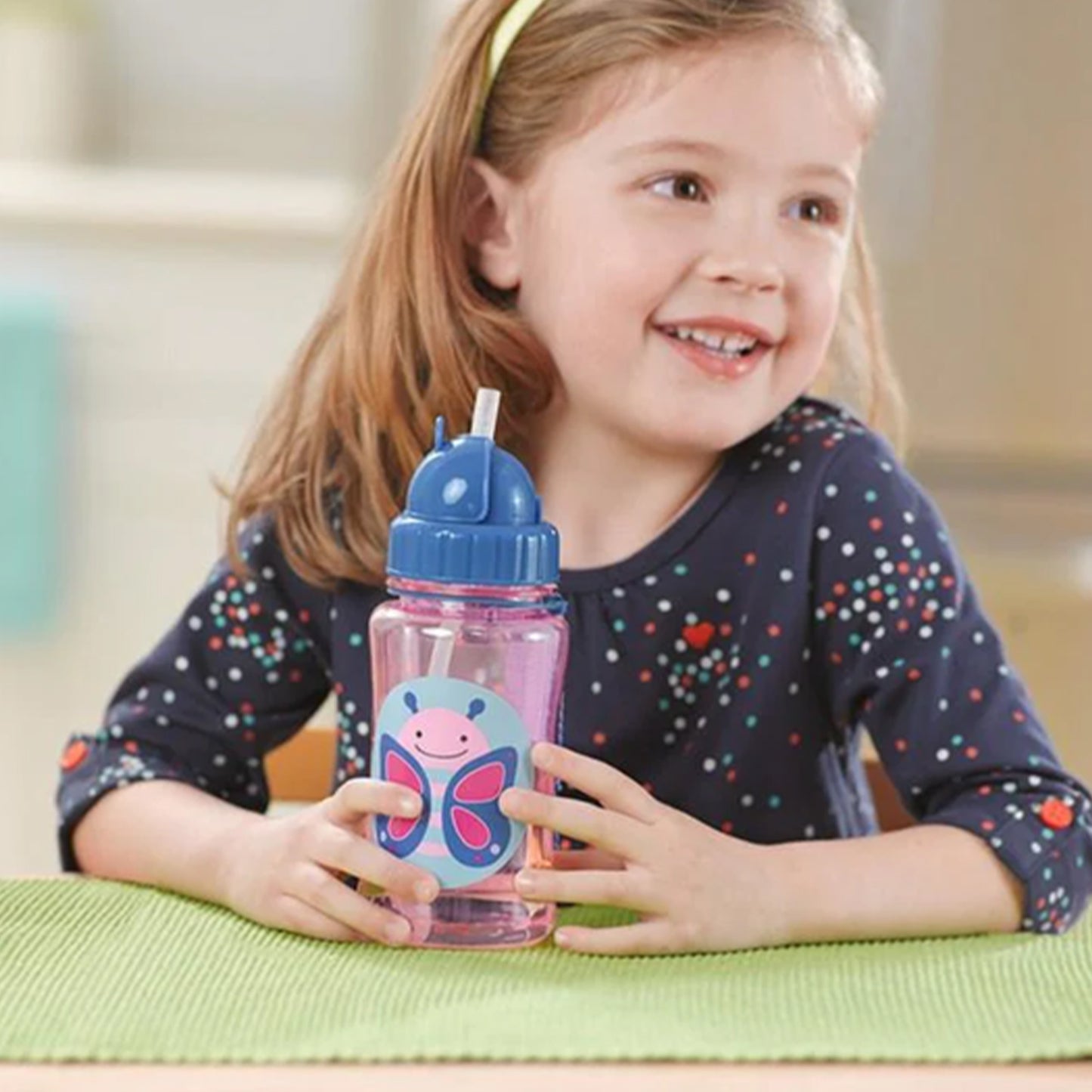Skip Hop Zoo Straw Bottle Butterfly