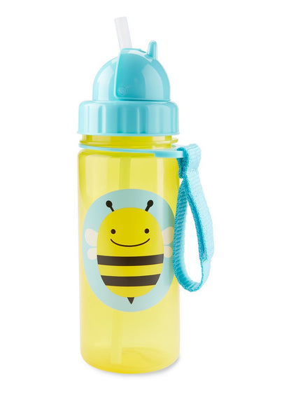 Kids Straw Bottle 350 ml - Zoo Style