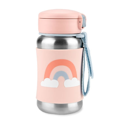 Stainless Steel Insulated Water Bottle and Food Jar — Leakproof Portable Vacuum