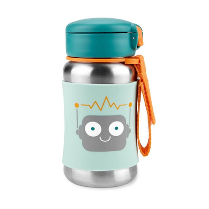 Stainless Steel Insulated Water Bottle and Food Jar — Leakproof Portable Vacuum