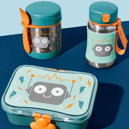 Spark Style and Zoo Stainless Steel Straw Bottle Assorted Designs - Insulated Reusable