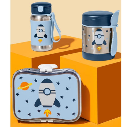 Spark Style and Zoo Stainless Steel Straw Bottle Assorted Designs - Insulated Reusable