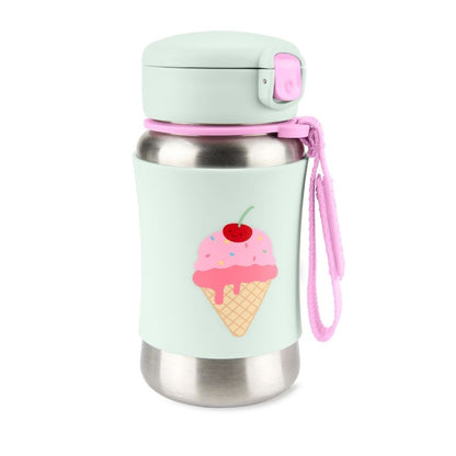 Stainless Steel Insulated Water Bottle and Food Jar — Leakproof Portable Vacuum