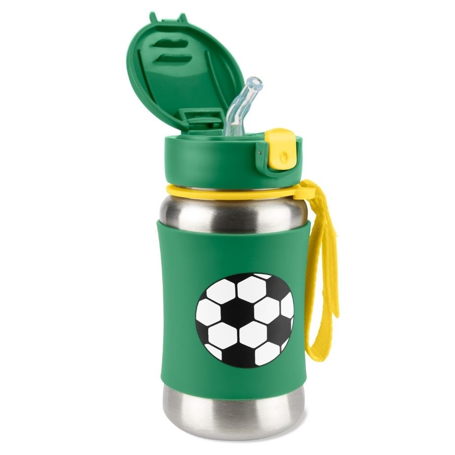 Stainless Steel Insulated Water Bottle and Food Jar — Leakproof Portable Vacuum