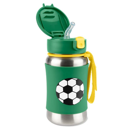 Stainless Steel Insulated Water Bottle and Food Jar — Leakproof Portable Vacuum