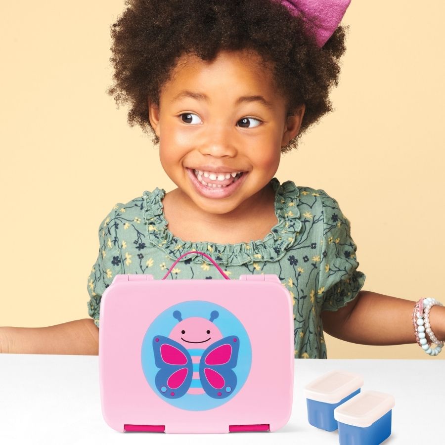 Spark Style Zoo Bento Box Kids Lunch Container Portable Leakproof Compartments