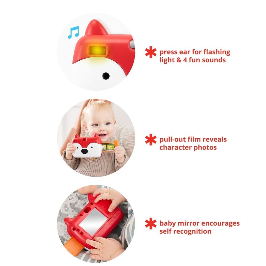 Skip Hop Explore & More Fox Camera Multi Color
