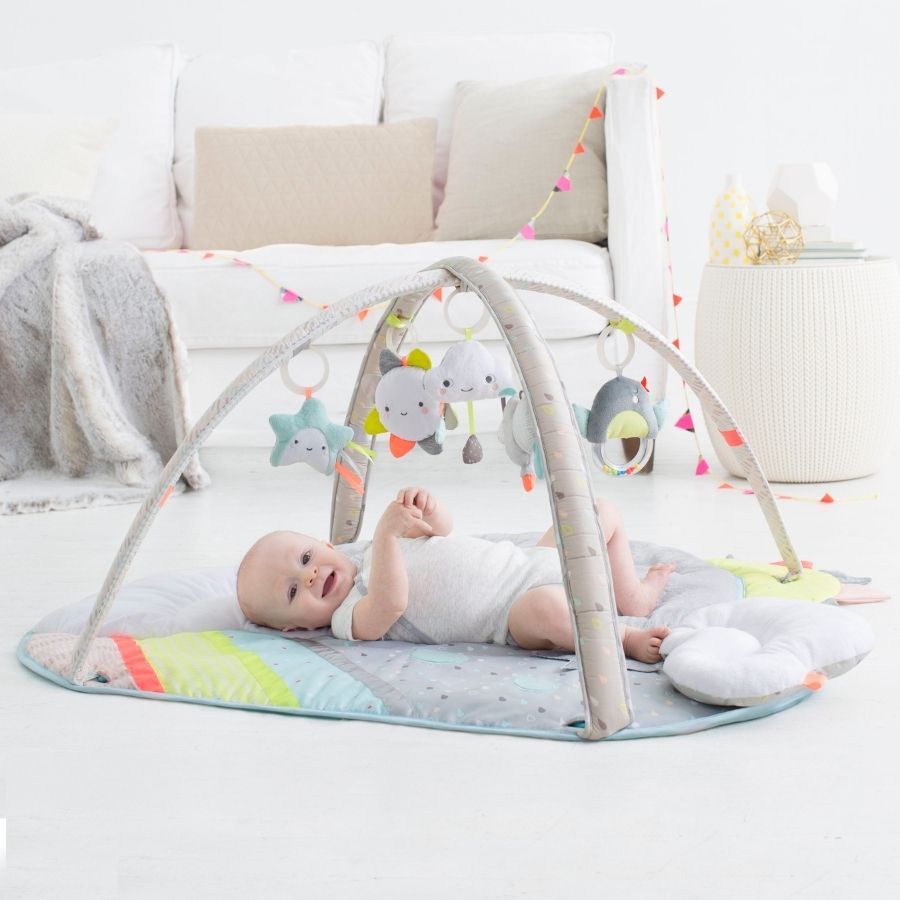 Garden Oasis Celestial Dreams Silver Lining Cloud Activity Gym for Babies