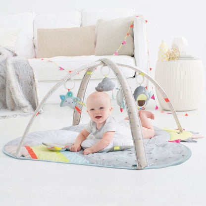 Garden Oasis Celestial Dreams Silver Lining Cloud Activity Gym for Babies
