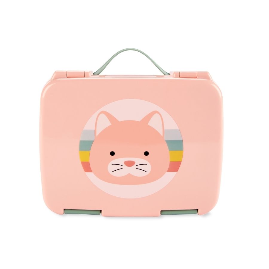 Spark Style Zoo Bento Box Kids Lunch Container Portable Leakproof Compartments