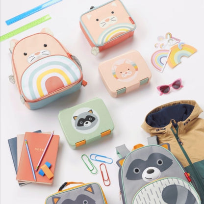 Spark Style Zoo Bento Box Kids Lunch Container Portable Leakproof Compartments