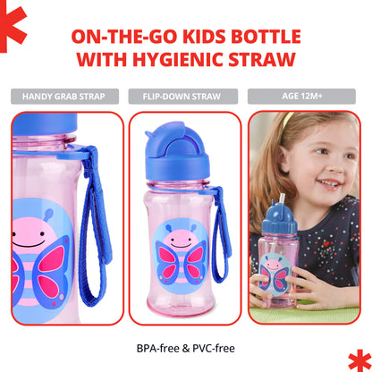 Skip Hop Zoo Tritan Renew Straw Bottle