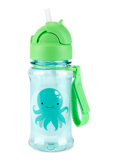 Kids Straw Bottle 350 ml - Zoo Style
