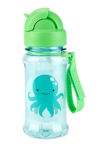 Kids Straw Bottle 350 ml - Zoo Style