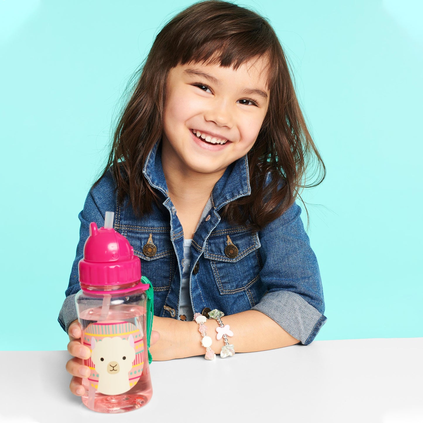 Kids Straw Bottle 350 ml - Zoo Style
