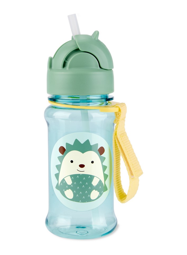 Kids Straw Bottle 350 ml - Zoo Style
