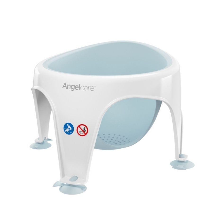 مقعد حمام ناعم الملمس باللون الوردي