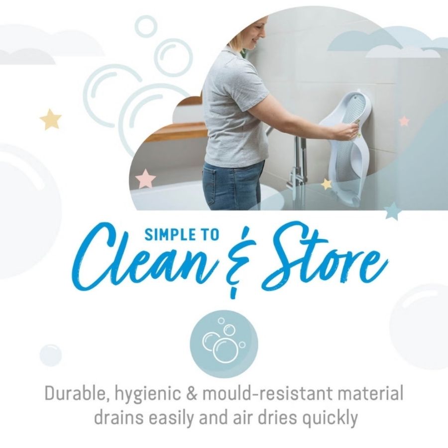 دعامة حمام صغيرة ناعمة الملمس - رمادي